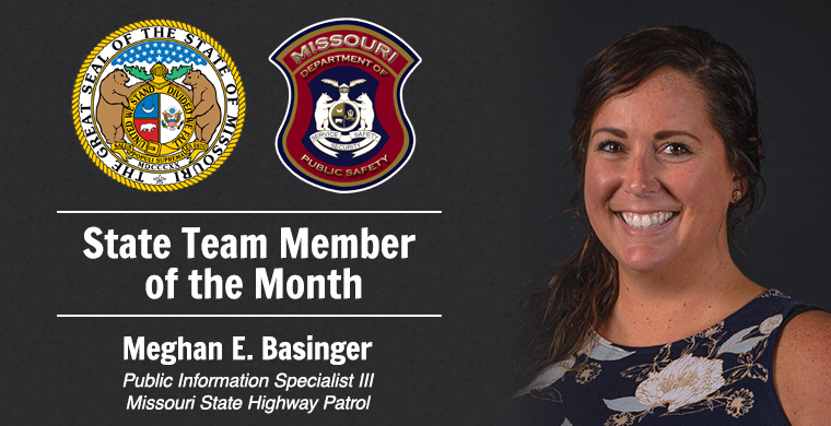 Patrol's Meghan Basinger Named March State Team Member of the Month