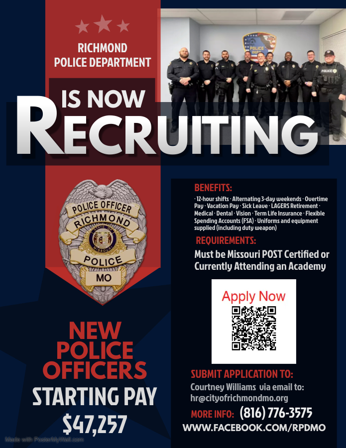See which police forces are recruiting now