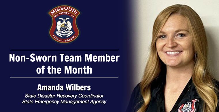 April Non-Sworn Team Member of the Month