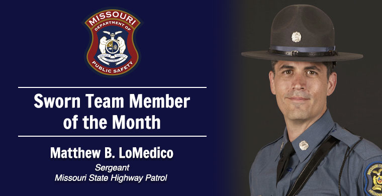 August Sworn Team Members of the Month