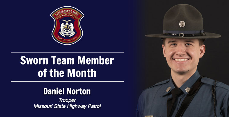 December Sworn Team Member of the Month