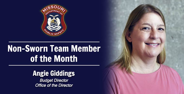 February Non-Sworn Team Member of the Month