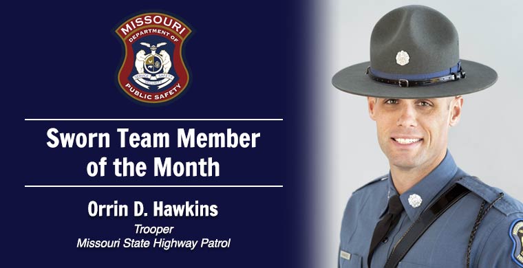February Sworn Team Members of the Month