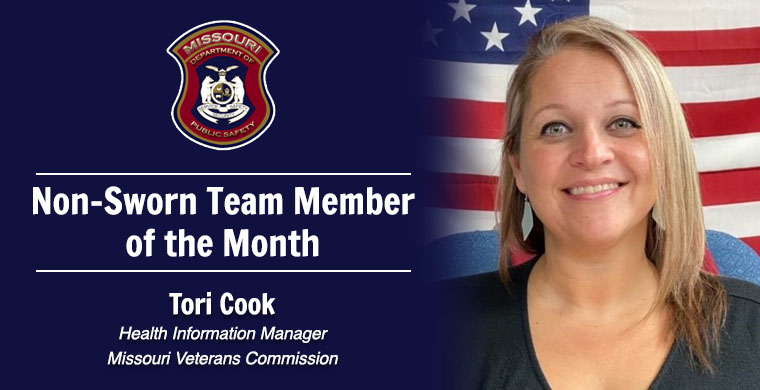 January Non-Sworn Team Member of the Month