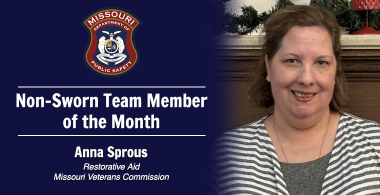 March Non-Sworn Team Member of the Month