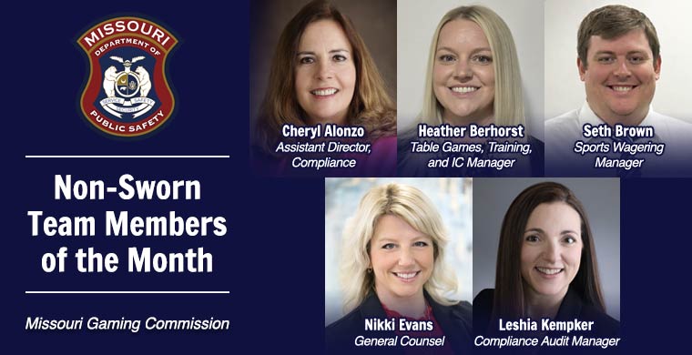 March Non-Sworn Team Member of the Month