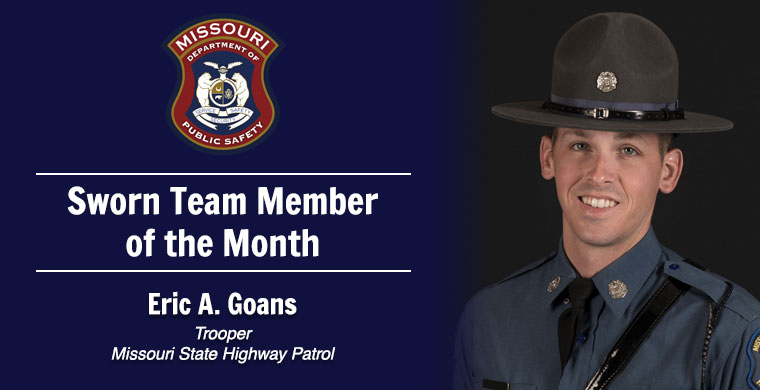 May Sworn Team Members of the Month