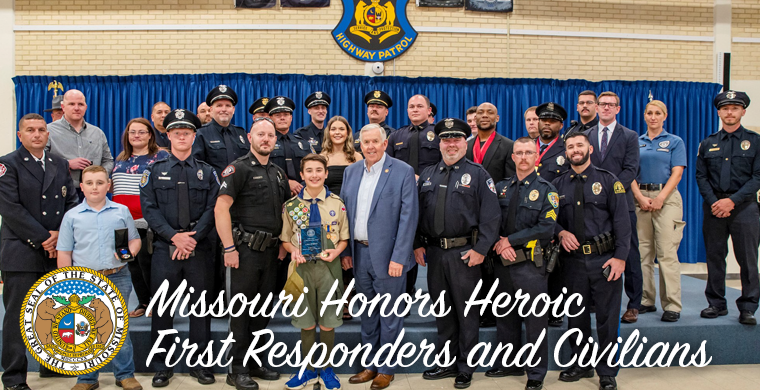 Missouri Honors Heroic First Responders and Civilians