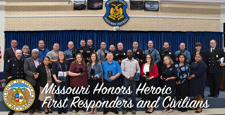 Missouri honors heroic first responders and civilians