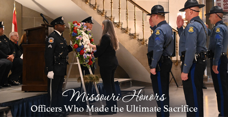 Missouri Honors Officers Who Made the Ultimate Sacrifice