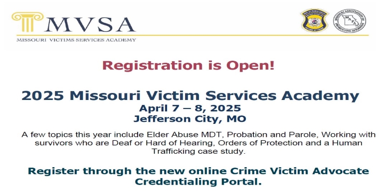 2025 Missouri Victim Services Academy