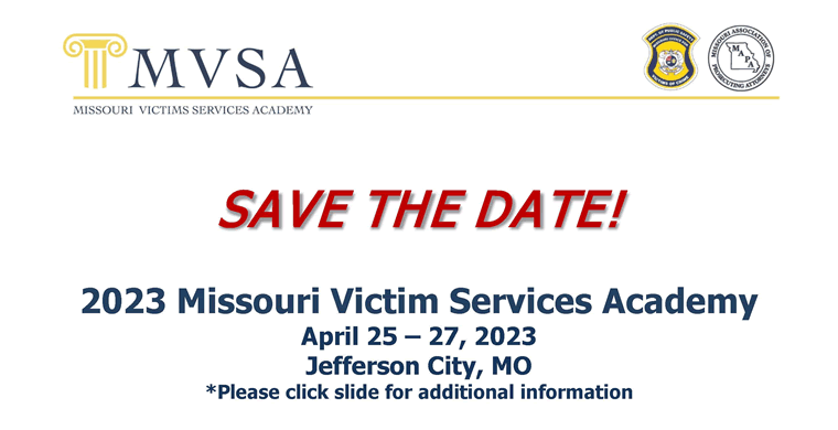 2023 MVSA Save the Date flyer
