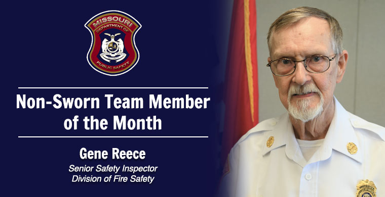 September Non-Sworn Team Member of the Month