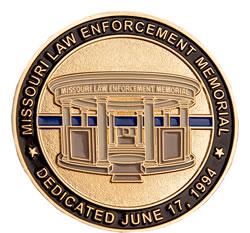 Missouri Law Enforcement Memorial Challenge Coin