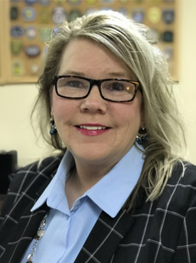 March 2019 Non-Sworn Employee of the Month, Liz Leuckel